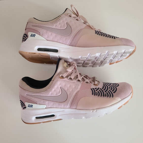 rare nike women’s air max zero look of the city tokyo pink sneakers size3 7.5 - Picture 4 of 11